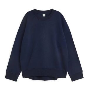ARKET Oversized Sweatshirt, Navy